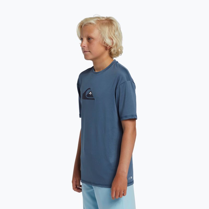 Quiksilver Solid Streak SS Y Lager Meer Kinder schwimmen Shirt