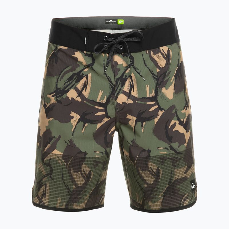 Quiksilver Herren Highlite Scallop 19" Schwimmshorts grün EQYBS04761-CQY6