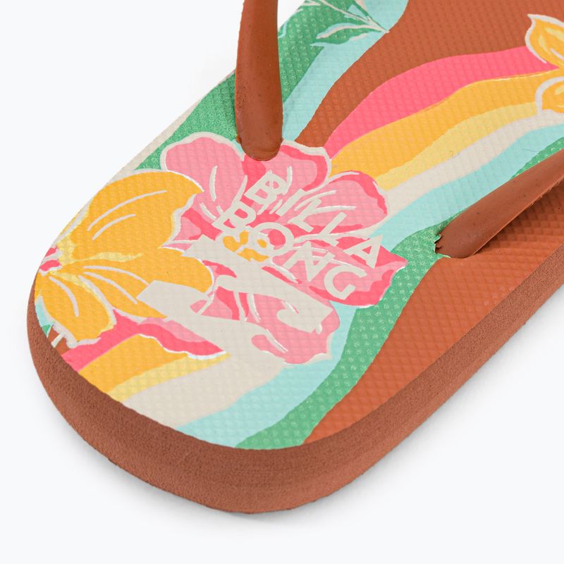 Damen-Flip-Flops Billabong Dama brick 8