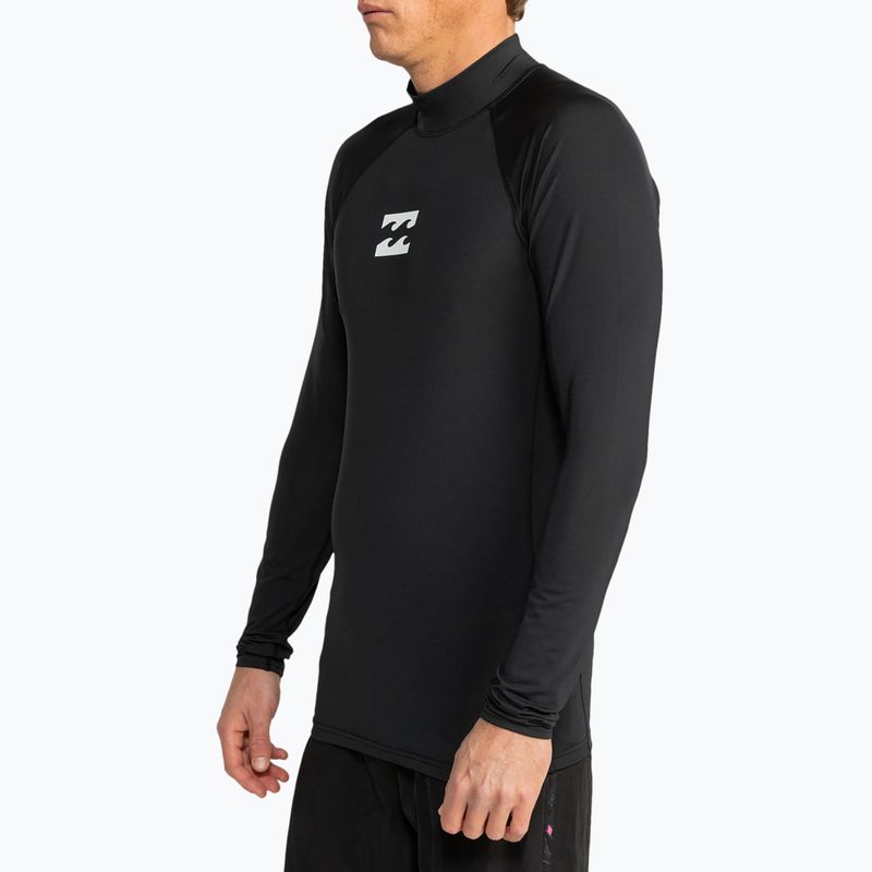 Herren Billabong Waves All Day Schwimmen Longsleeve schwarz
