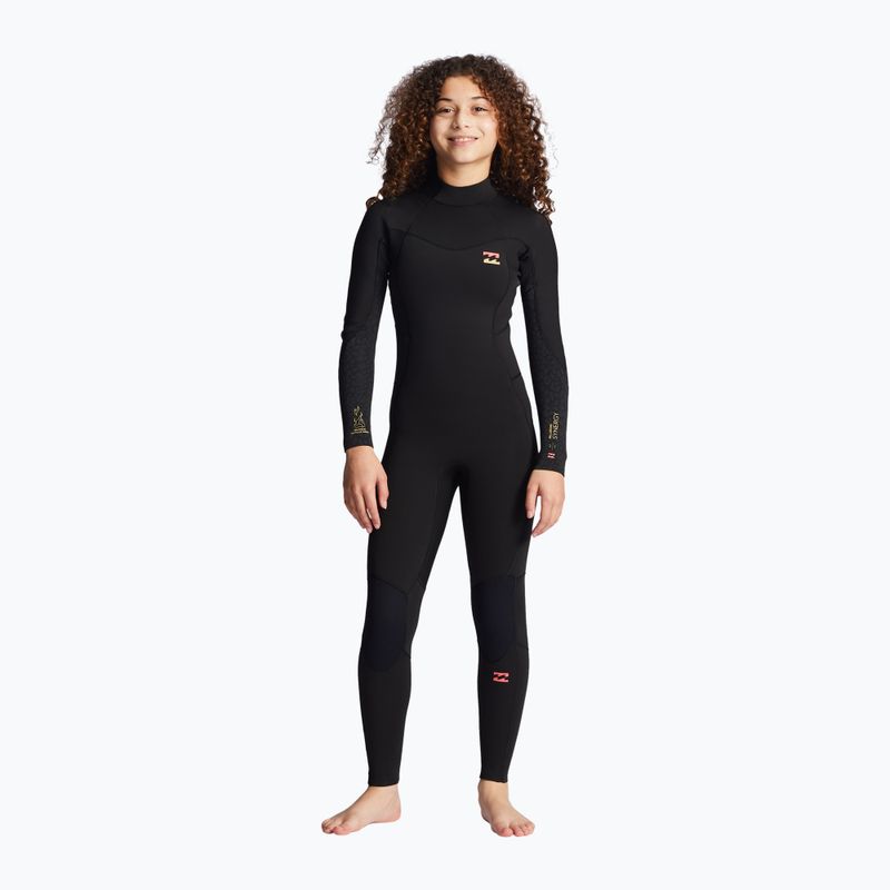 Schwimmschaum für Kinder Billabong 3/2 Teen Synergy BZ FL Full wild black 6
