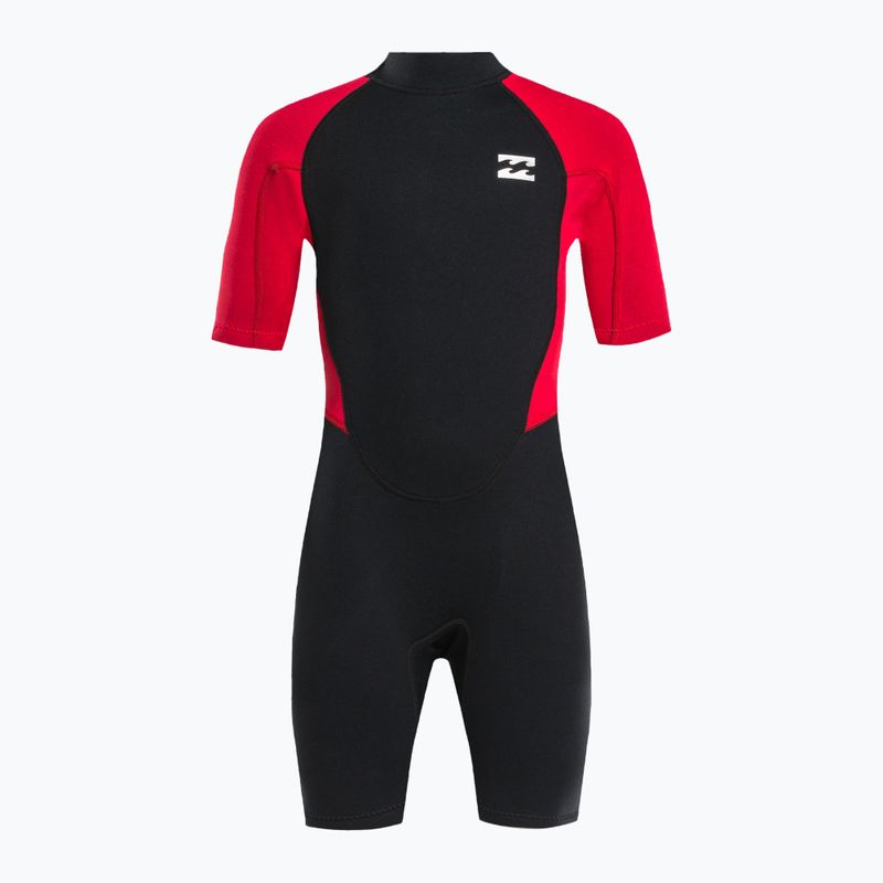 Schwimmschaum für Kinder Billabong 2/2 Boys Intruder BZ SS Spring red 2