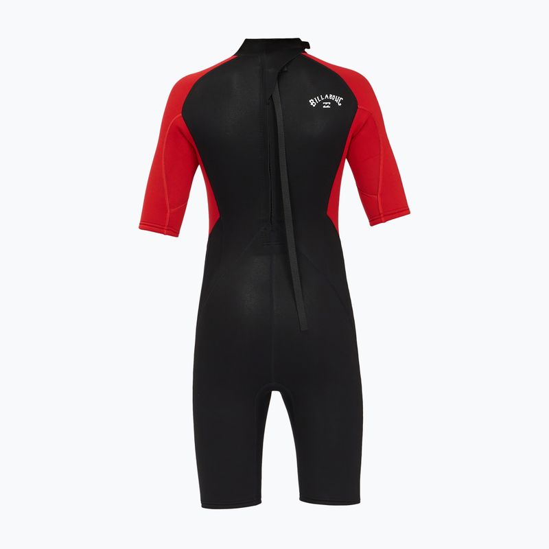 Schwimmschaum für Kinder Billabong 2/2 Boys Intruder BZ SS Spring red 7