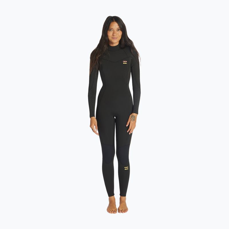 Damen Billabong 5/4 Synergy BZ Full wild schwarzer Neoprenanzug