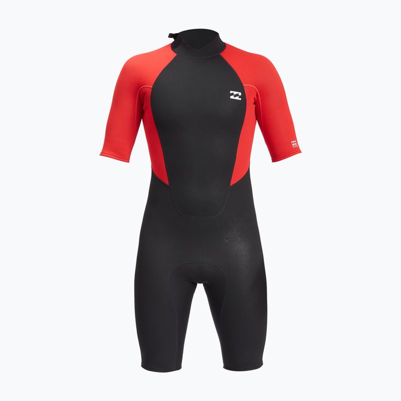 Neoprenanzug für Männer Billabong 2/2 Intruder BZ SS Spring red