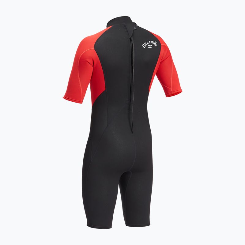 Neoprenanzug für Männer Billabong 2/2 Intruder BZ SS Spring red 6