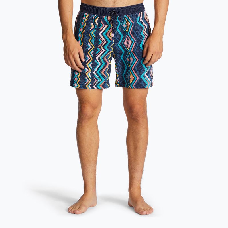 Badeshorts für Männer Billabong Sundays Layback blue haze
