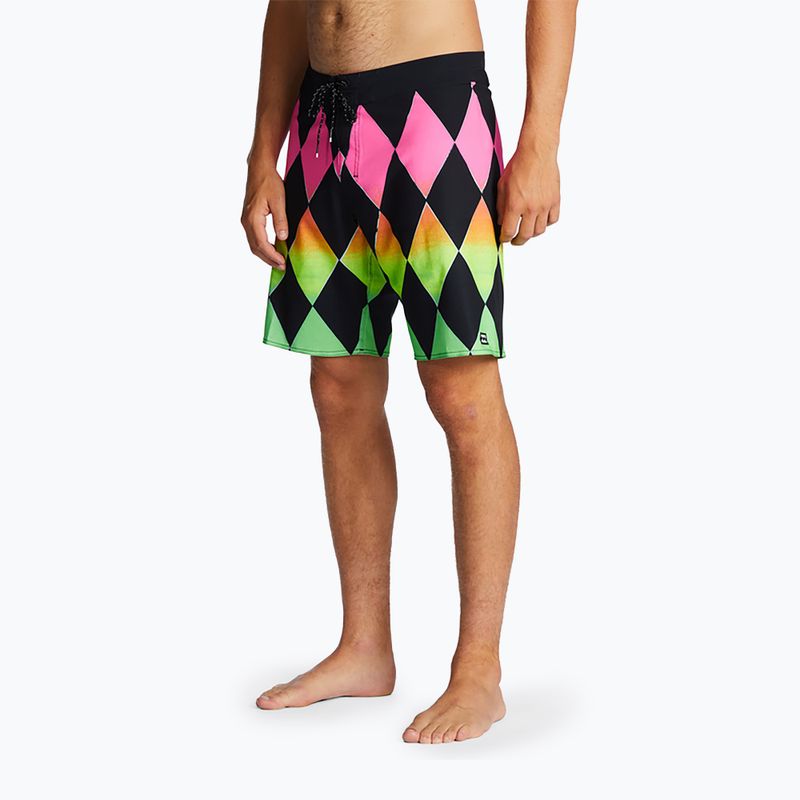 Badeshorts für Männer Billabong Sundays Airlite neon 5