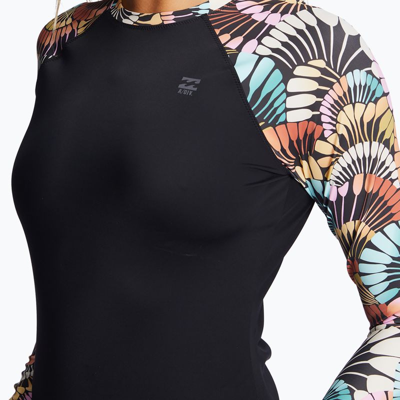 Frauen-T-Shirt zum Schwimmen Billabong A/Div black multi 2 3