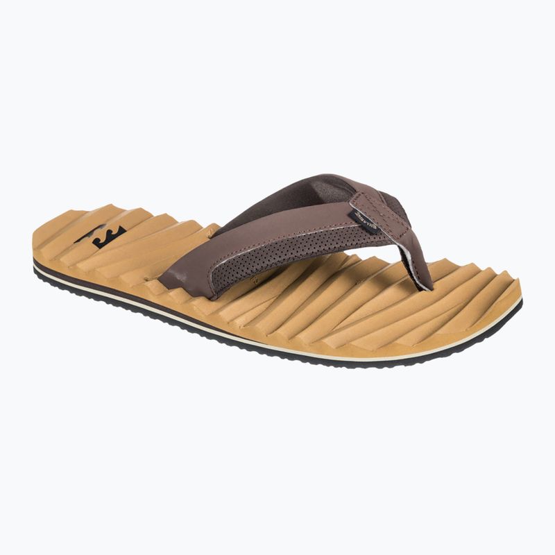 Herren Billabong Dunes Impact Flip Flops camel 8