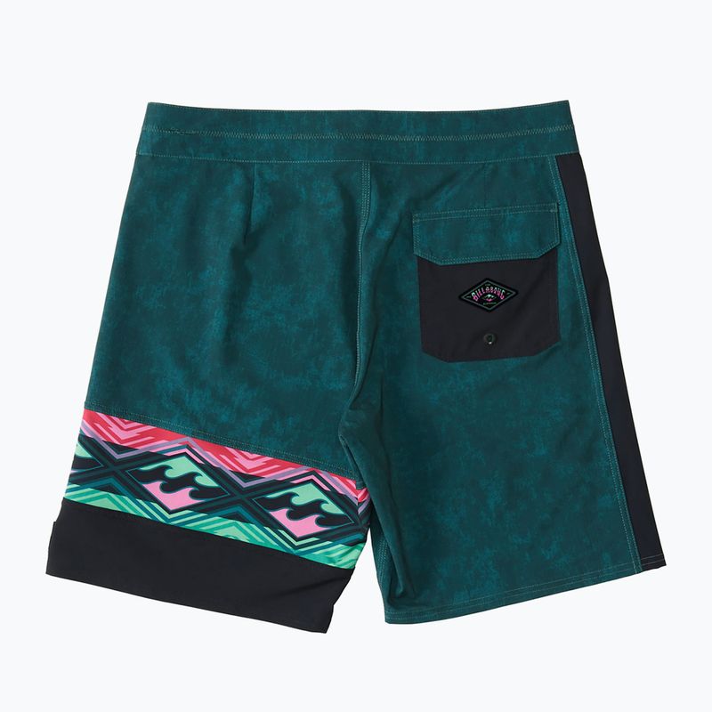 Badeshorts für Männer Billabong Burleigh Pro forest 2