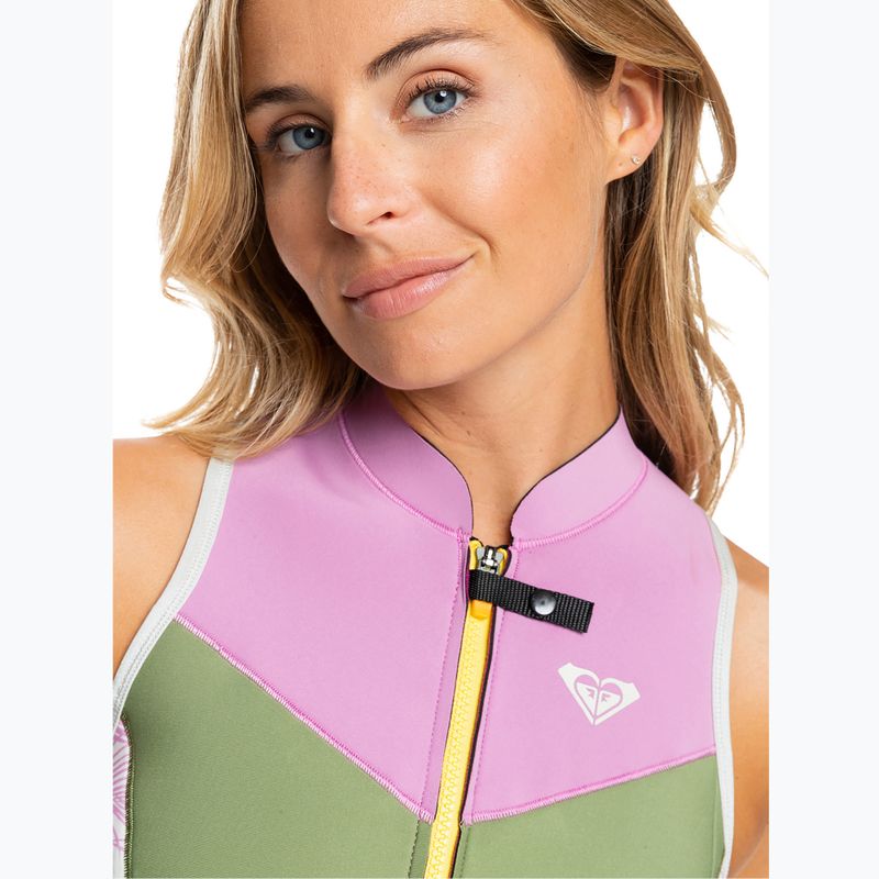 ROXY 1,5 mm Long John Damen Neoprenanzug hellgrau 6