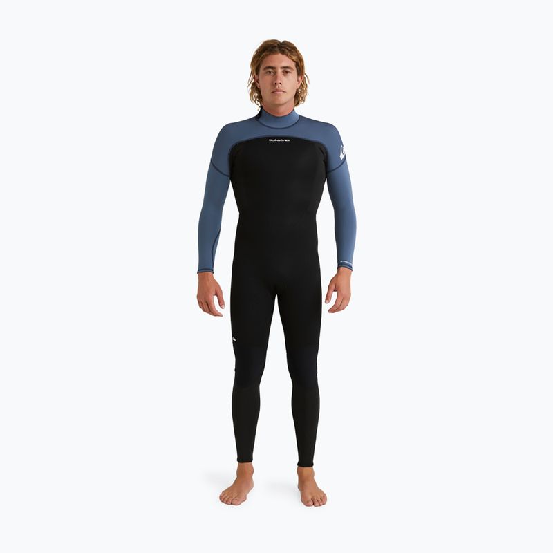 Quiksilver Herren 3/2 Prolog BZ Flt schwarz/bering Neoprenanzug