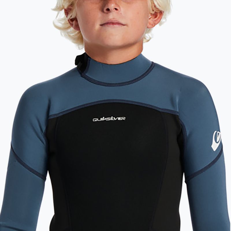 Quiksilver Kinder Schwimmen Schaum 3/2 mm Prologue BZ schwarz/bering 4