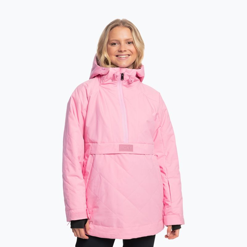 Damen Snowboardjacke ROXY Radiant Lines Overhead rosa Zuckerguss