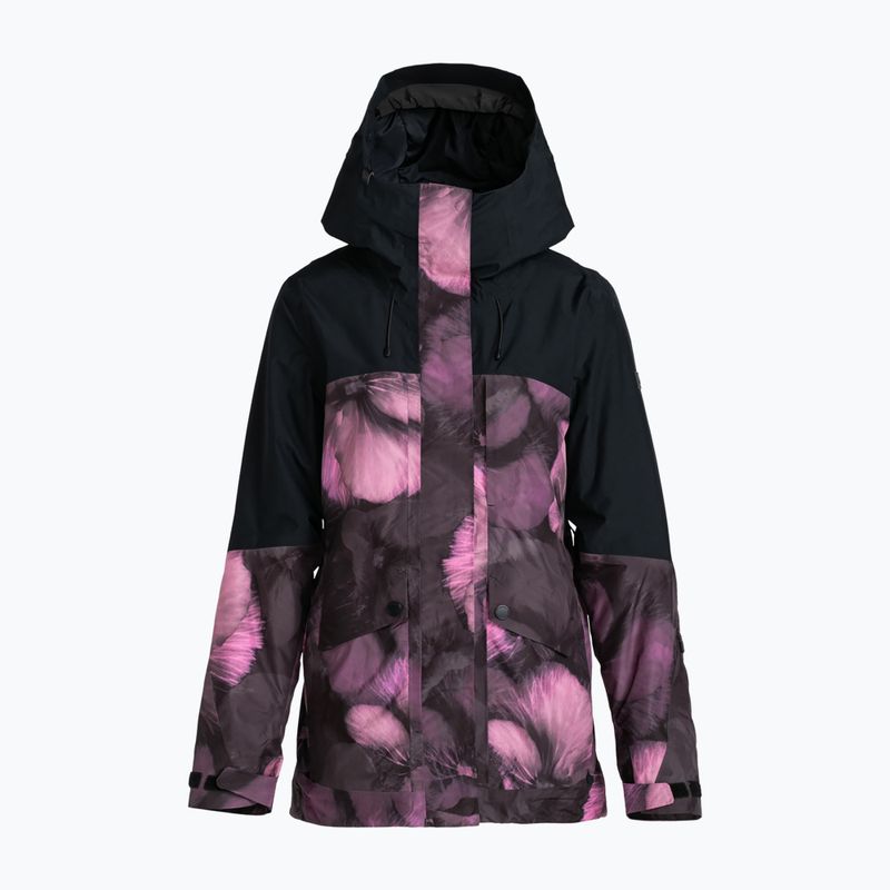 Damen Snowboardjacke ROXY Gore-Tex Glade Printed true black pansy pansy 6