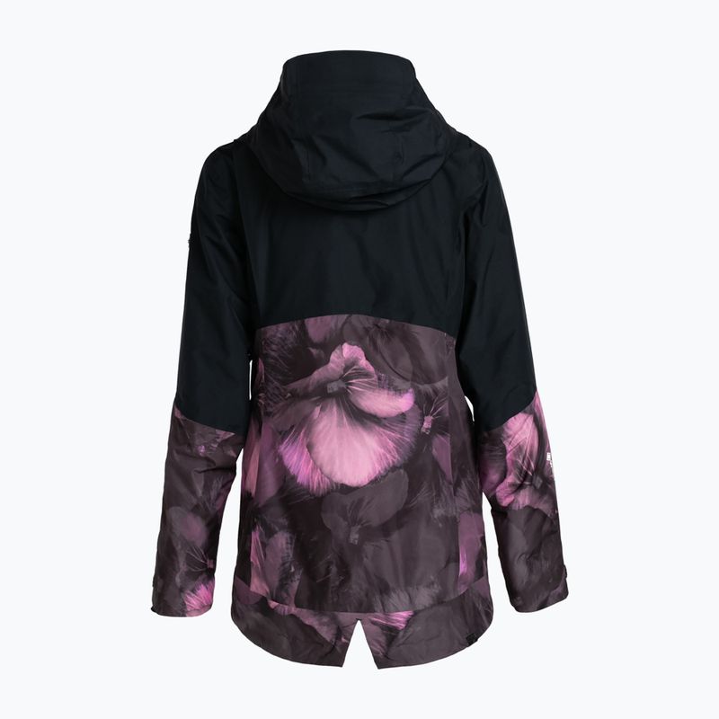 Damen Snowboardjacke ROXY Gore-Tex Glade Printed true black pansy pansy 7