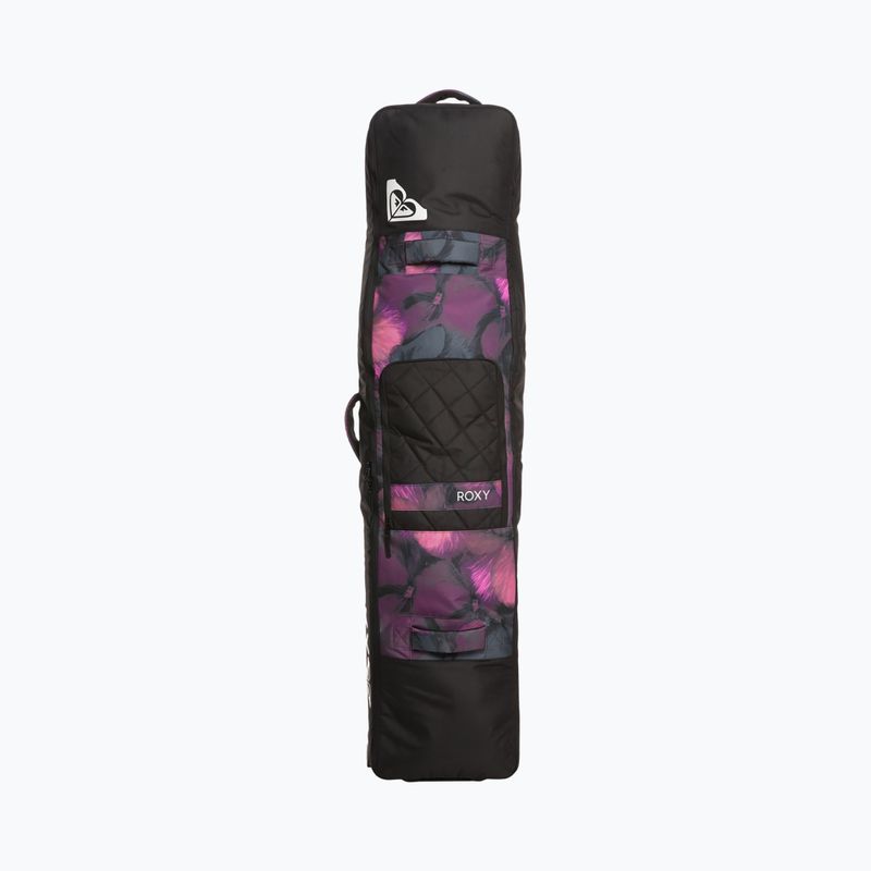 ROXY Vermont Wheelie Board Abdeckung echte schwarze Stiefmütterchen Stiefmütterchen