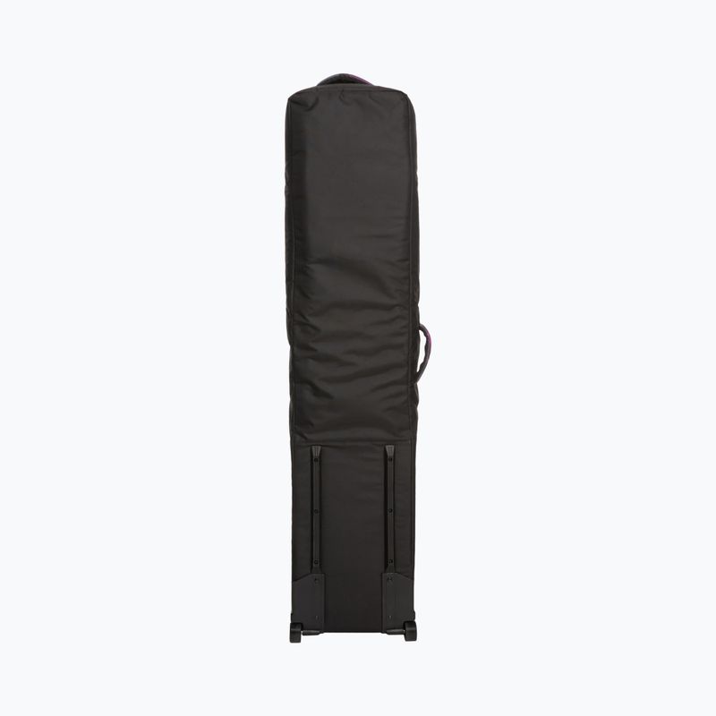 ROXY Vermont Wheelie Board Abdeckung echte schwarze Stiefmütterchen Stiefmütterchen 3