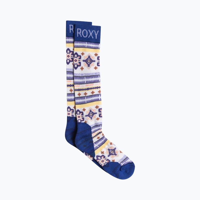 Damen Snowboard Socken ROXY Paloma hell weiß chandail 5