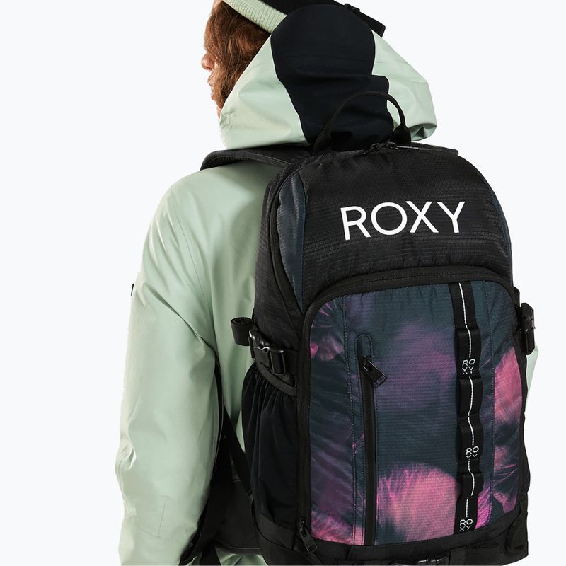 Women's ROXY Tribute 23 l true black pansy Snowboard-Rucksack 8