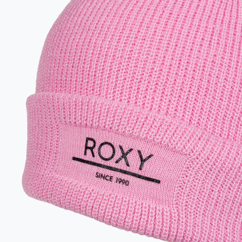 Damen Snowboardmütze ROXY Folker Beanie rosa Zuckerguss 4