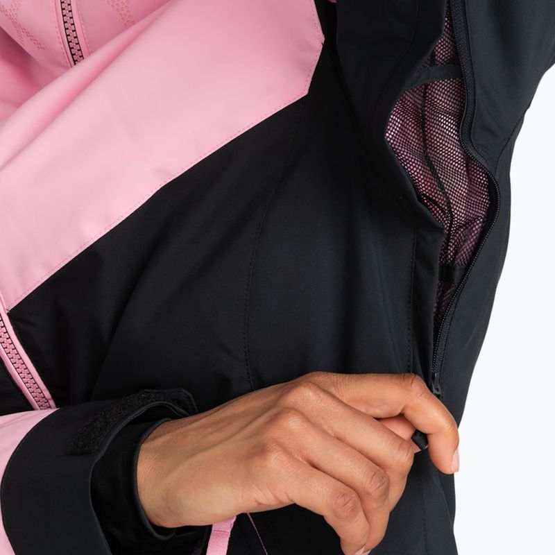 Damen Snowboardjacke ROXY Free Jet Block rosa Zuckerguss 3