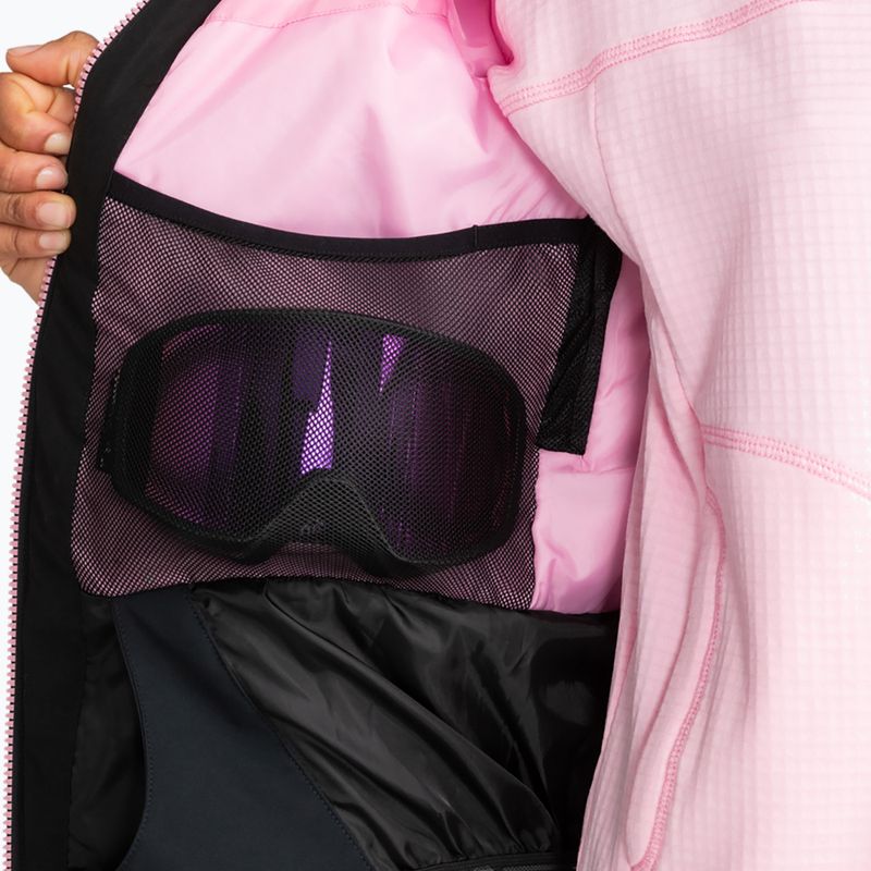 Damen Snowboardjacke ROXY Free Jet Block rosa Zuckerguss 5