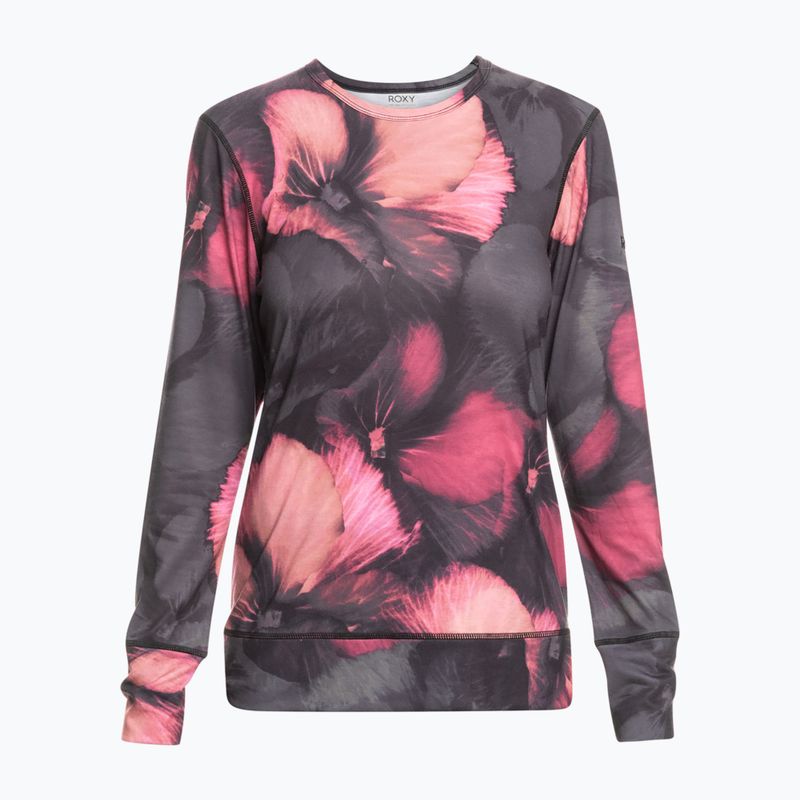 Damen Thermo-Sweatshirt ROXY Daybreak Top true black pansy pansy 3