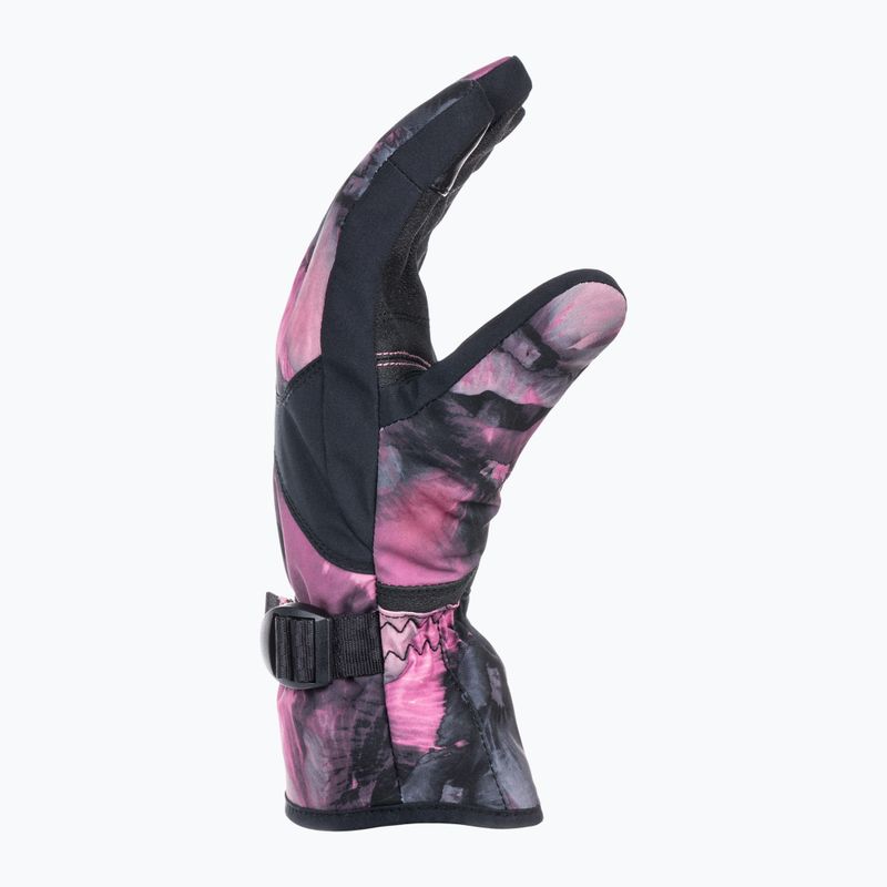 Damen Snowboard-Handschuhe ROXY Jetty true black pansy pansy 2