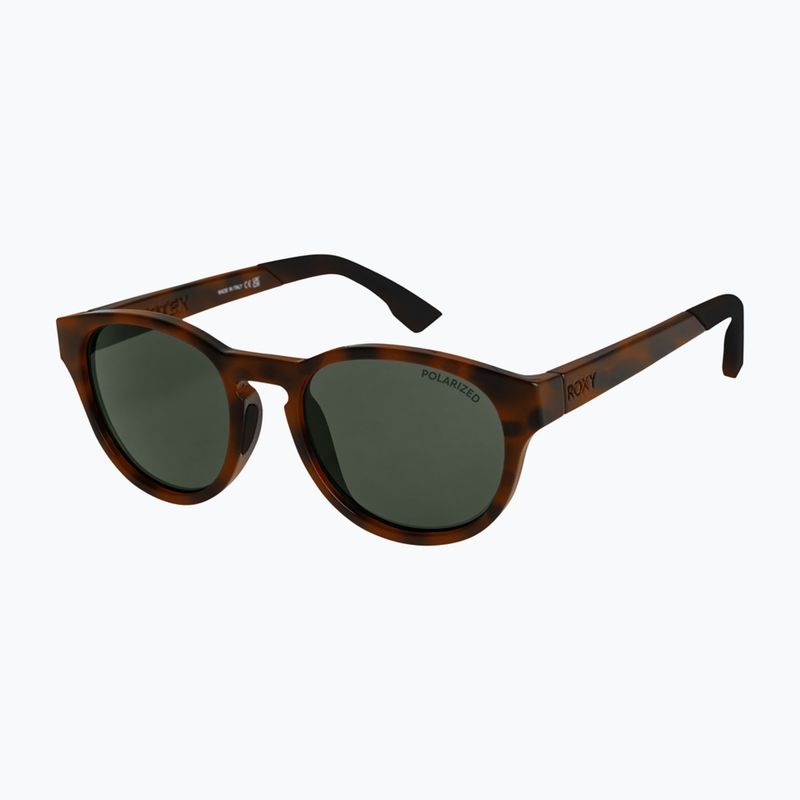 Sonnenbrille Damen ROXY Vertex Polarized tortoise brown/green