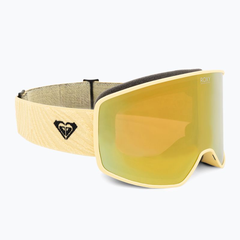 ROXY Storm Women Snowboardbrille Sonnenuntergang gold/gold ml