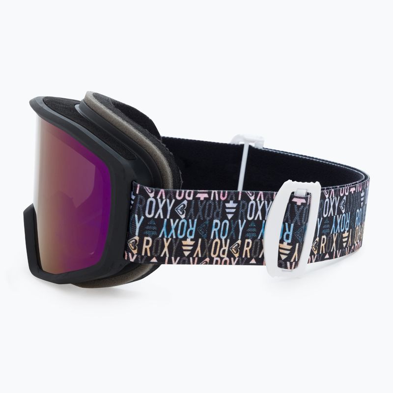 Damen Snowboardbrille ROXY Izzy sapin/lila ml 4