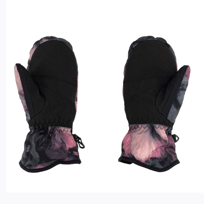Kinder Snowboard Handschuhe ROXY Jetty Mitt Girl true black pansy rg 2