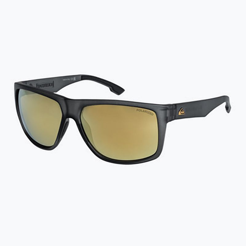 Sonnenbrille Herren Quiksilver Transmission Polarised black green plz