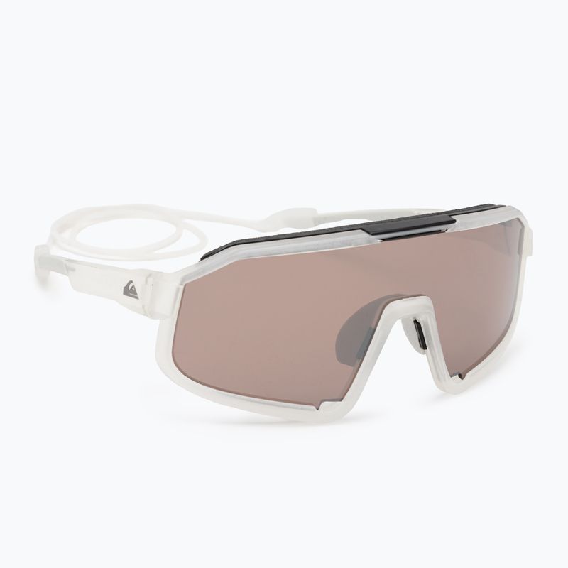 Sonnenbrille Herren Quiksilver Slash+ white/fl silver