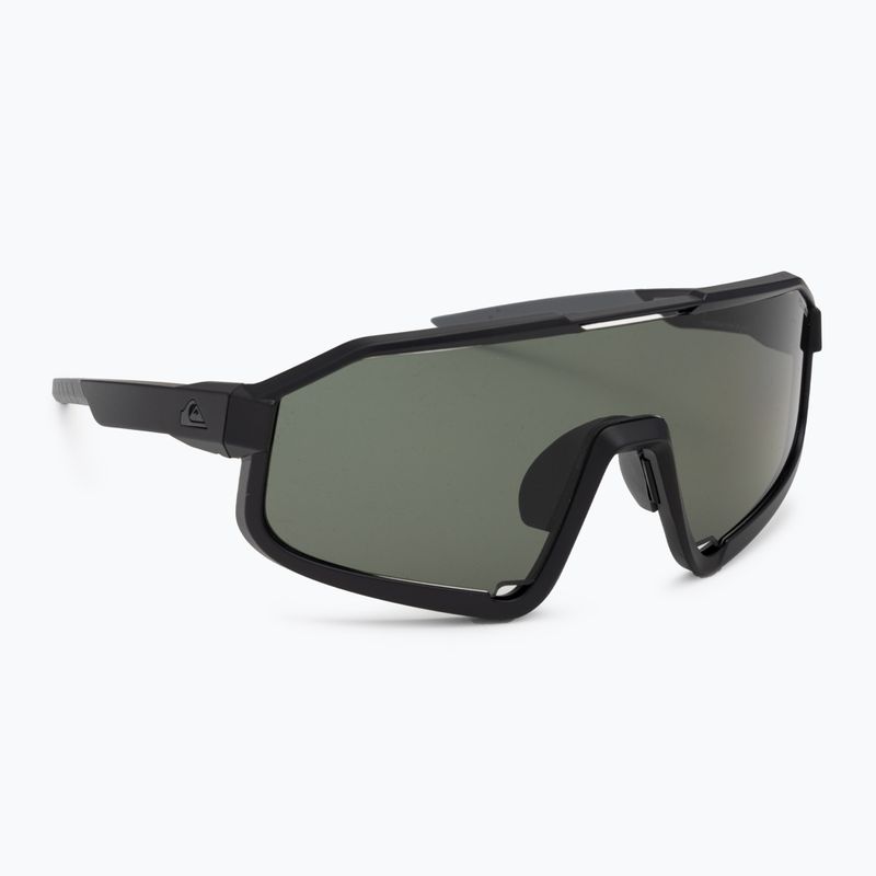 Sonnenbrille Herren Quiksilver Slash Polarised black green plz