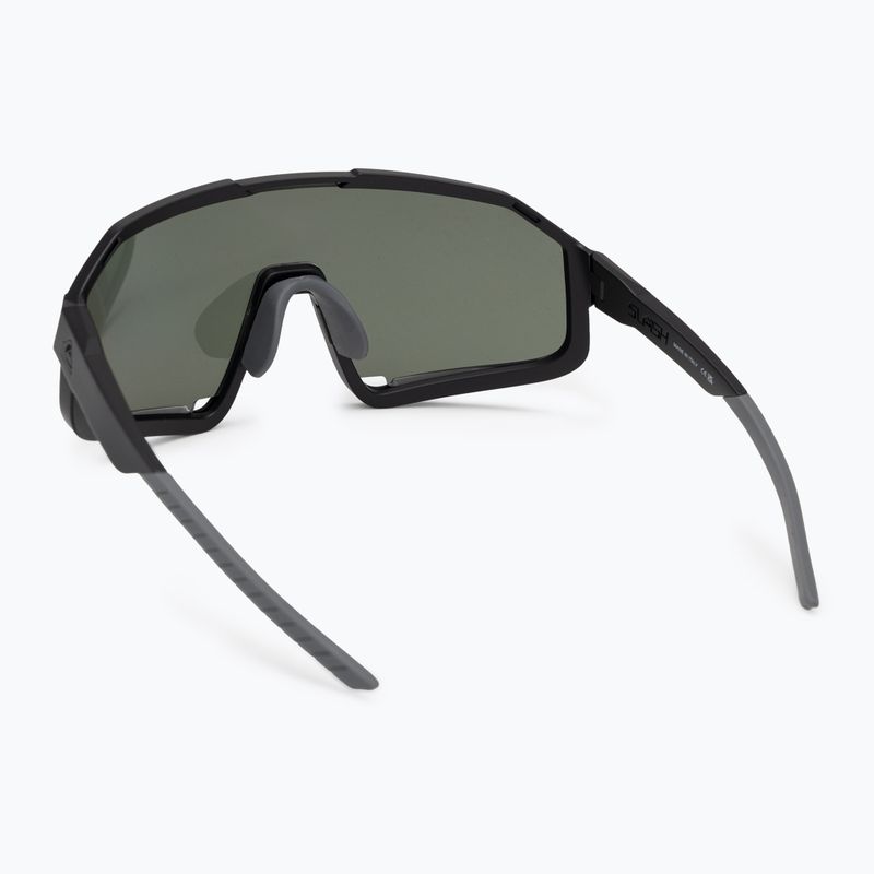 Sonnenbrille Herren Quiksilver Slash Polarised black green plz 2