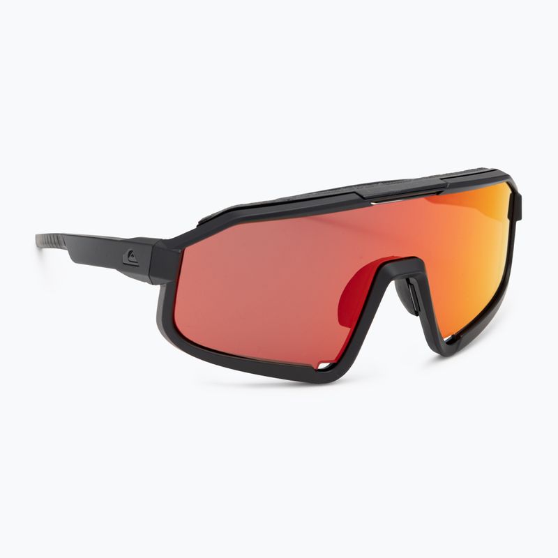 Sonnenbrille Herren Quiksilver Slash+ black ml red 2