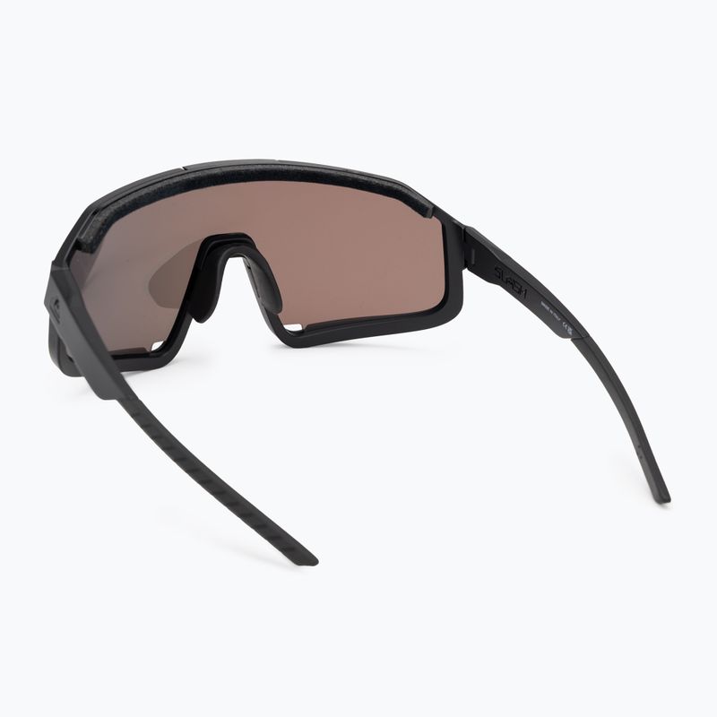 Sonnenbrille Herren Quiksilver Slash+ black ml red 3