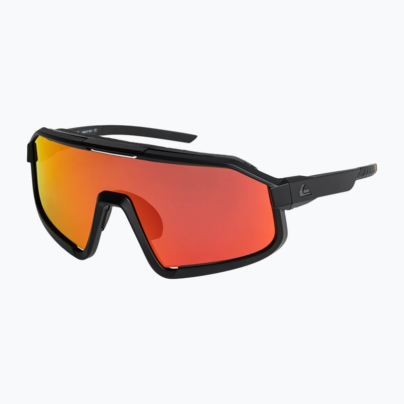 Sonnenbrille Herren Quiksilver Slash+ black ml red 6