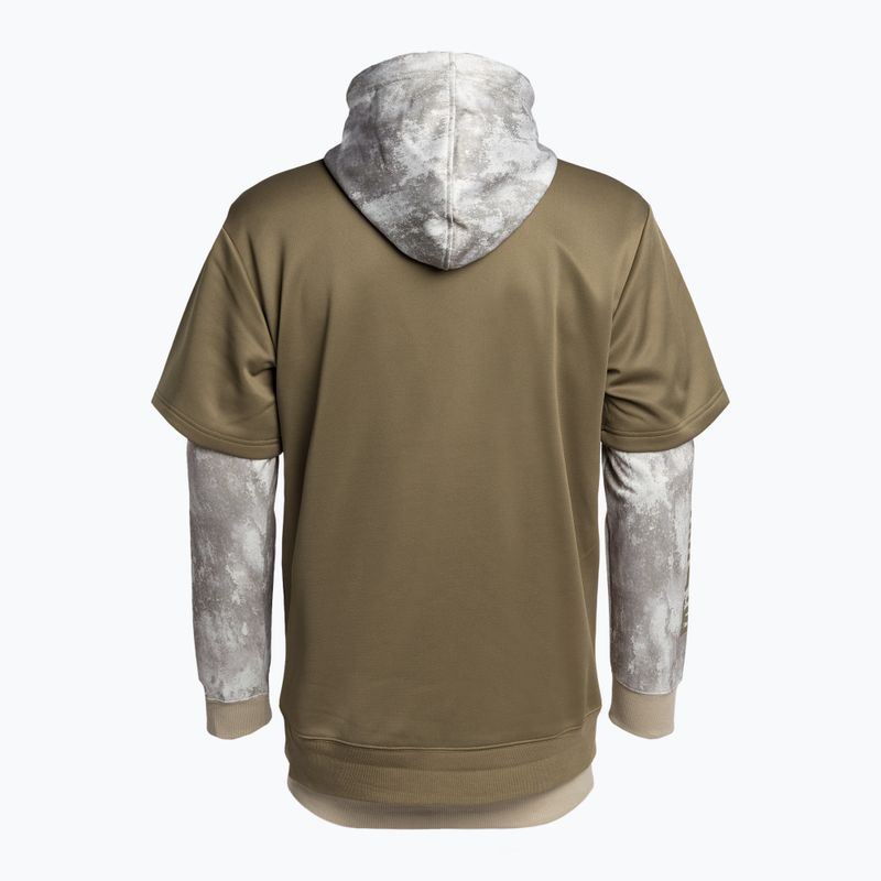 Herren DC Dryden Sandstein Snowboard Sweatshirt 7
