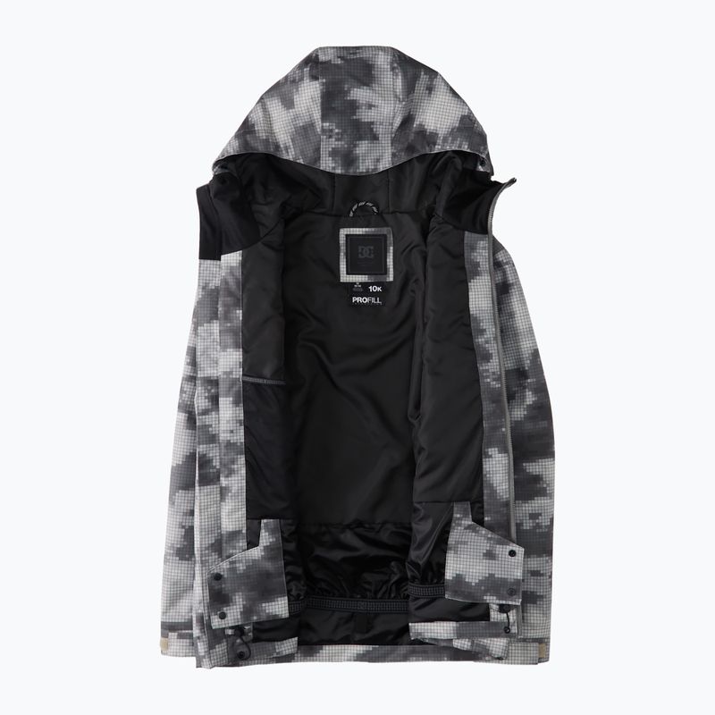 Herren DC Basis Print Cloud Cover Snowboard Jacke 13