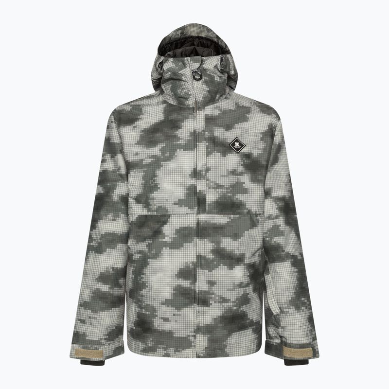 Herren DC Basis Print Cloud Cover Snowboard Jacke 9