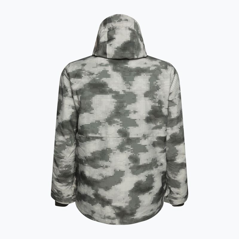 Herren DC Basis Print Cloud Cover Snowboard Jacke 10