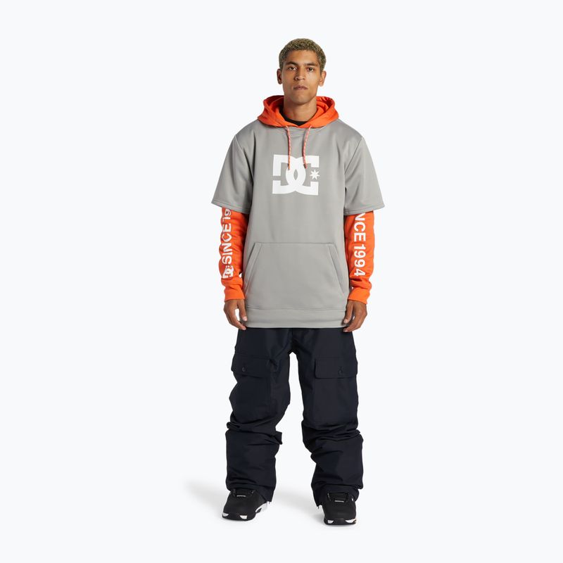 DC Dryden orange Herren Snowboard Sweatshirt 2