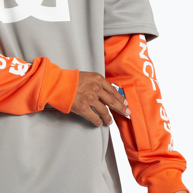 DC Dryden orange Herren Snowboard Sweatshirt 5