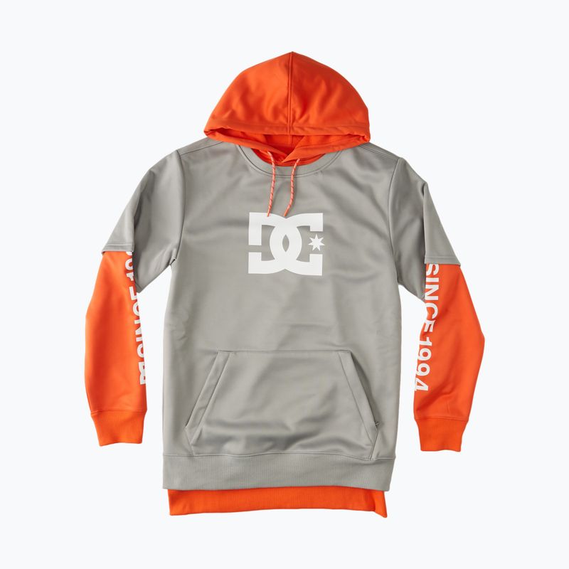 DC Dryden orange Herren Snowboard Sweatshirt 7