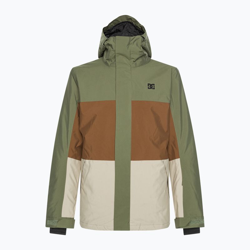 Herren DC Defy vierblättrige Kleeblatt Snowboardjacke 8