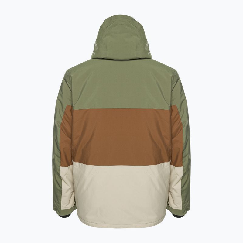 Herren DC Defy vierblättrige Kleeblatt Snowboardjacke 9